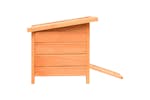 Vidaxl 170640 Cat House Solid Pine & Fir Wood 50x46x43.5 Cm