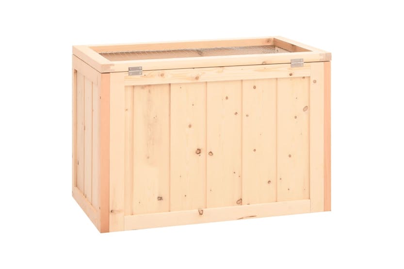 Vidaxl 172378 Hamster Cage 60x35.5x42 Cm Solid Wood Fir