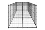 Vidaxl 3082267 Outdoor Dog Kennel Steel 21.78 M2