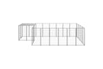 Vidaxl 3082206 Dog Kennel Black 8.47 M2 Steel