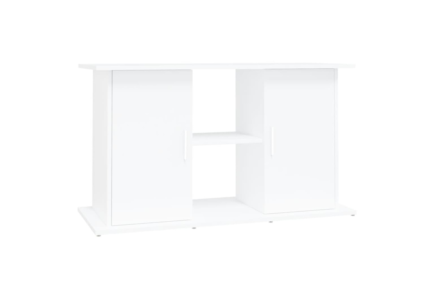 vidaXL 833607 Aquarium Stand White 101x41x58cm Engineered Wood