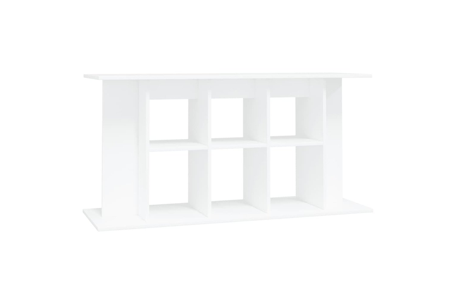 vidaXL 833591 Aquarium Stand White 120x40x60cm Engineered Wood