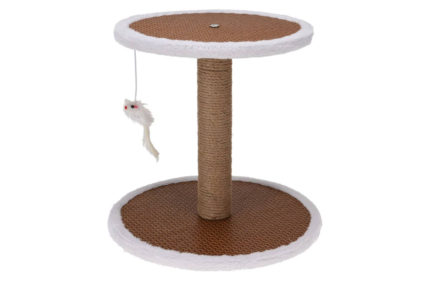 Pets Collection 441907 Cat Scratching Tree On Stand With Mouse 35x35x33 Cm