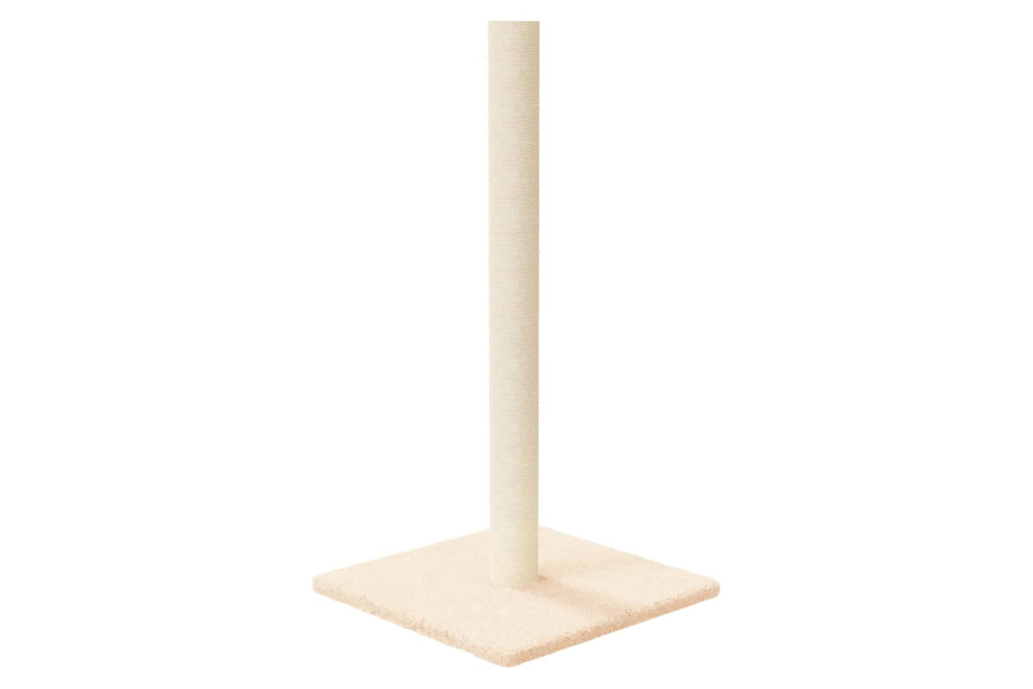 vidaXL 171678 Cat Scratching Post Cream 35x35x70cm