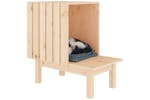 Vidaxl 822452 Cat House 60x36x60 Cm Solid Wood Pine