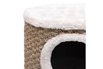 Vidaxl 170970 Cat House With Wooden Legs 41 Cm Seagrass