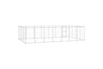 Vidaxl 3082320 Outdoor Dog Kennel Galvanised Steel 33.88 M2