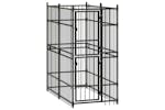 Vidaxl 171472 Outdoor Dog Kennel Steel 1.84 M2