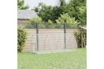 Vidaxl 3281528 Rabbit Cage Silver 300x105x120 Cm Galvanised Steel