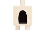 Vidaxl 171714 Floor To Ceiling Cat Tree Cream 268.5-294.5 Cm