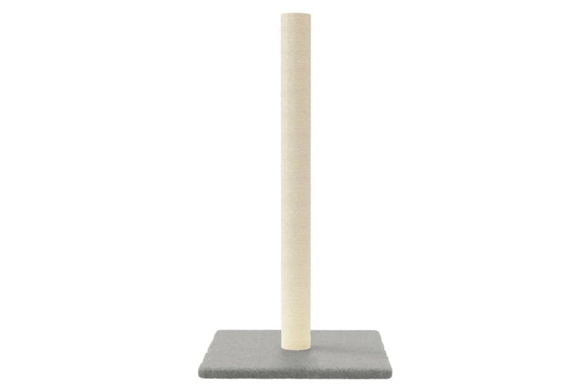 Vidaxl 171679 Cat Scratching Post Light Grey 35x35x70 Cm