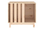 Vidaxl 822481 Dog House 70x50x62 Cm Solid Wood Pine