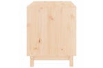 Vidaxl 822481 Dog House 70x50x62 Cm Solid Wood Pine