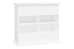 Vidaxl 833623 Aquarium Stand White 81x36x73 Cm Engineered Wood