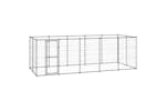 Vidaxl 3082299 Outdoor Dog Kennel Steel 12.1 M2