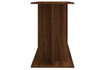 Vidaxl 833598 Aquarium Stand Brown Oak 120x40x60 Cm Engineered Wood