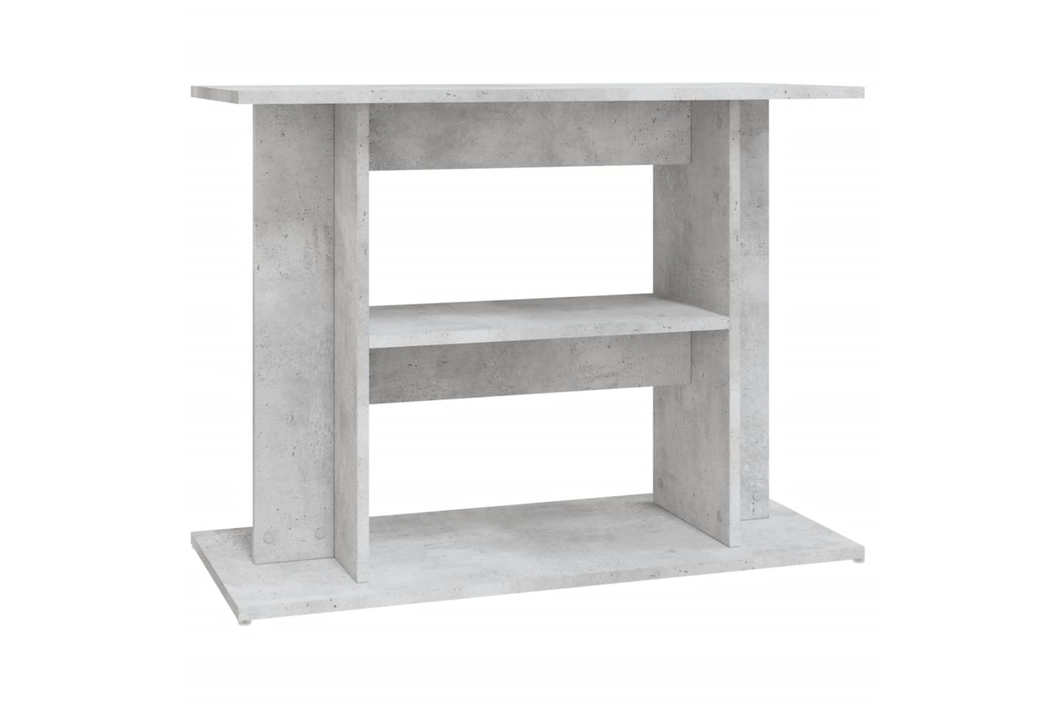 vidaXL 833579 Aquarium Stand Concrete Grey 80x35x60cm Engineered Wood