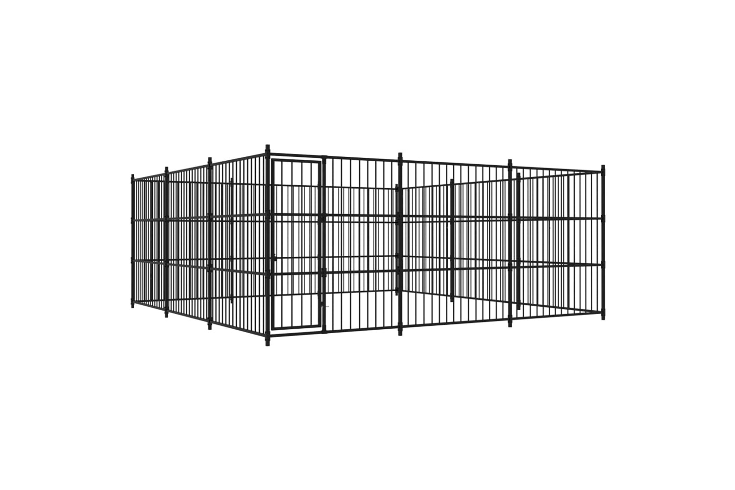 vidaXL 170896 Outdoor Dog Kennel 450x450x185cm