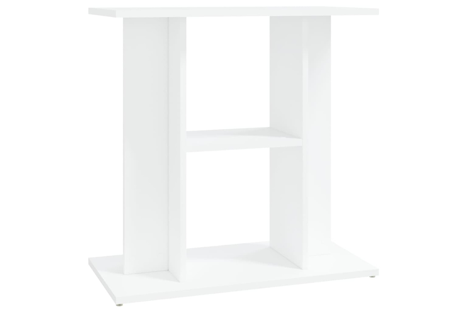 vidaXL 833567 Aquarium Stand White 60x30x60cm Engineered Wood