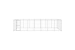 Vidaxl 3082320 Outdoor Dog Kennel Galvanised Steel 33.88 M2