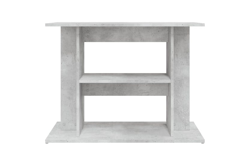 Vidaxl 833579 Aquarium Stand Concrete Grey 80x35x60 Cm Engineered Wood