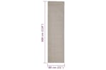 Vidaxl 3203473 Sisal Rug For Scratching Post Sand 80x300 Cm