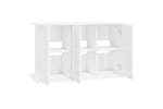 Vidaxl 833633 Aquarium Stand High Gloss White 101x41x58 Cm Engineered Wood