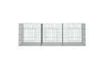 Vidaxl 171569 3-panel Rabbit Cage 163x79x54 Cm Galvanised Iron