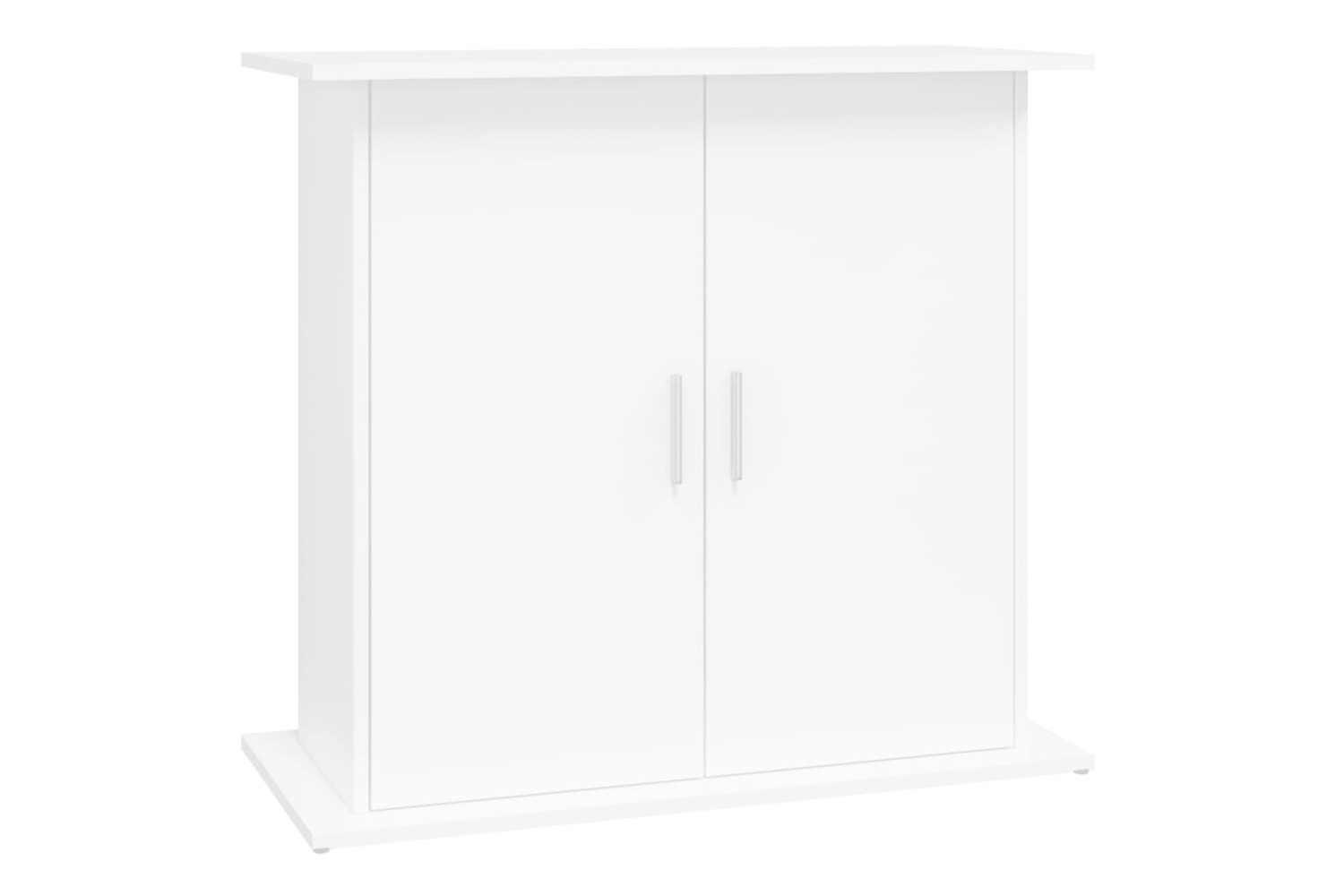 vidaXL 833599 Aquarium Stand White 81x36x73cm Engineered Wood