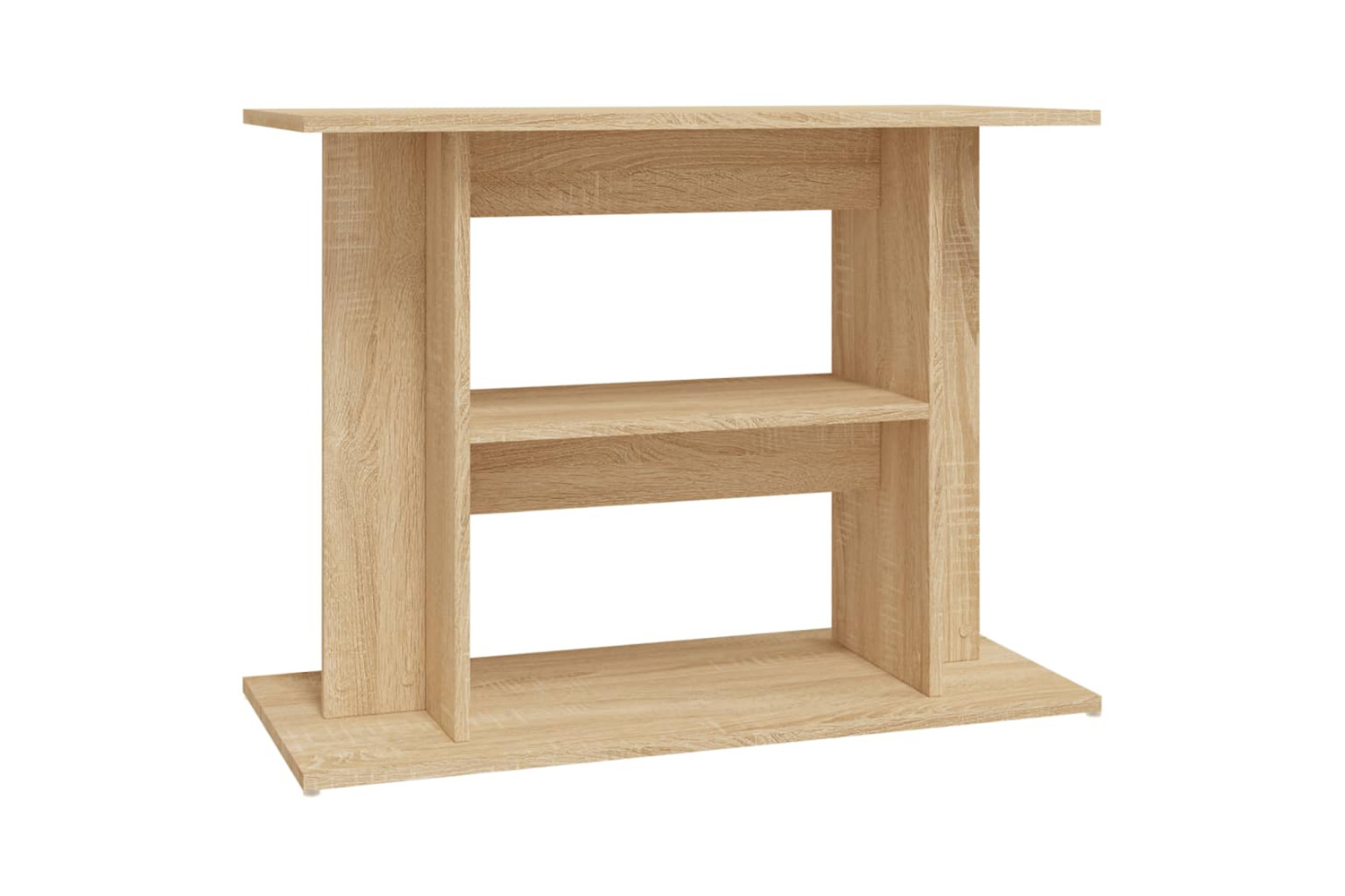 vidaXL 833578 Aquarium Stand Sonoma Oak 80x35x60cm Engineered Wood