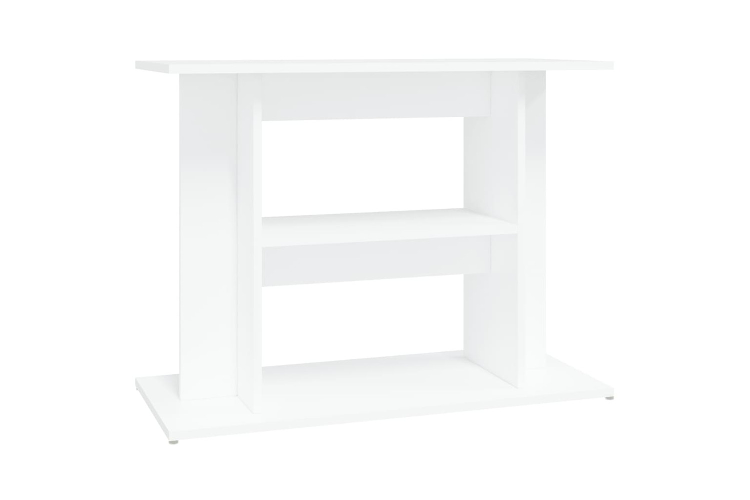 vidaXL 833575 Aquarium Stand White 80x35x60cm Engineered Wood