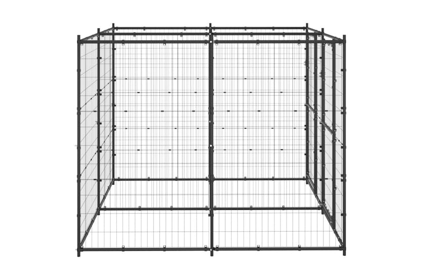 Vidaxl 3082260 Outdoor Dog Kennel Steel 4.84 M2