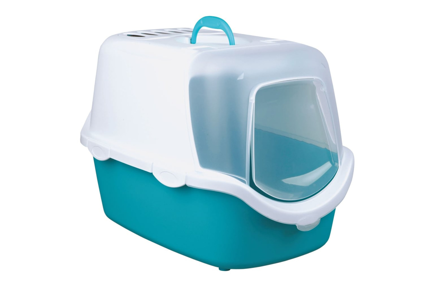 Trixie 442680 Cat Litter Tray Vico Turquoise And White