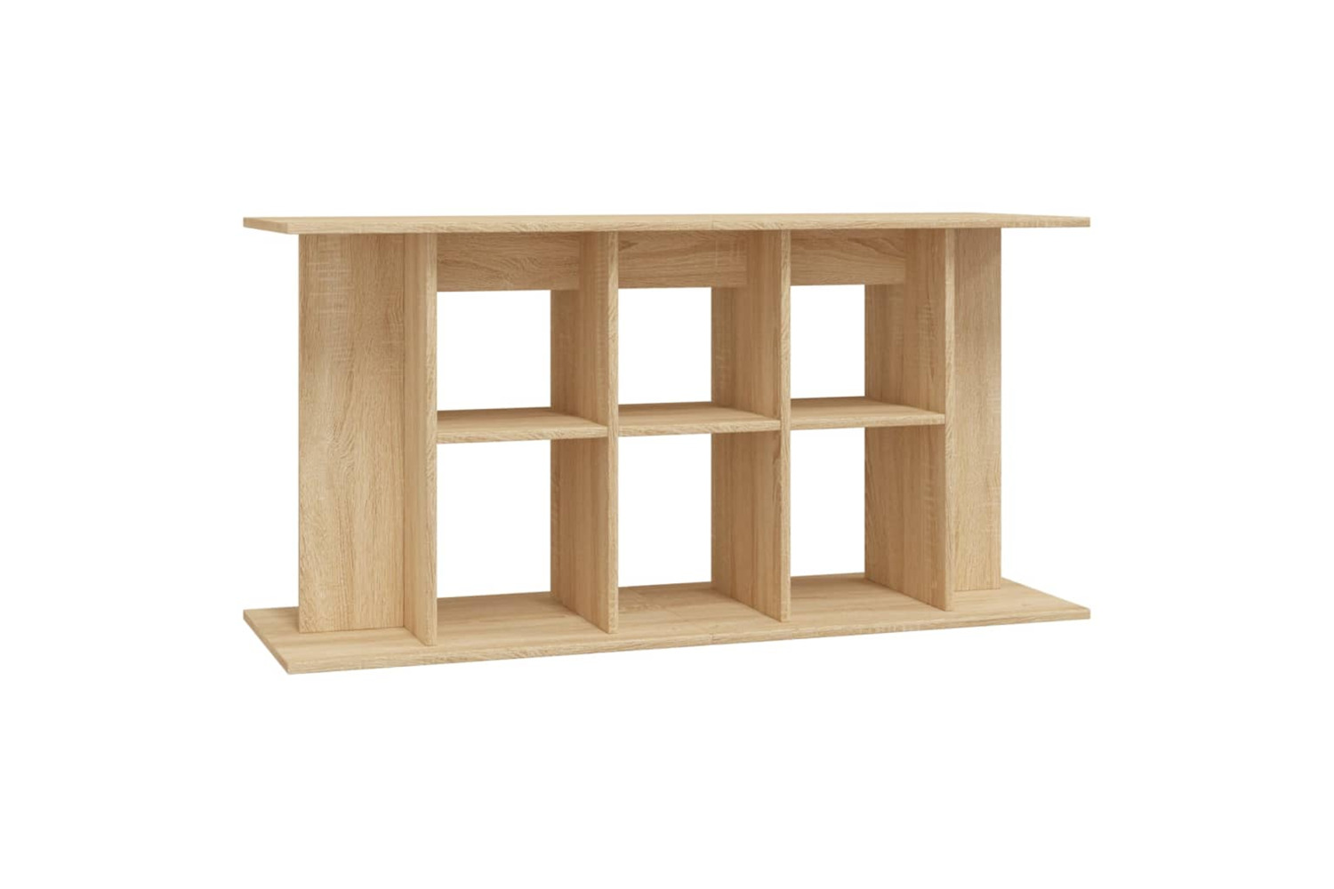 vidaXL 833594 Aquarium Stand Sonoma Oak 120x40x60cm Engineered Wood