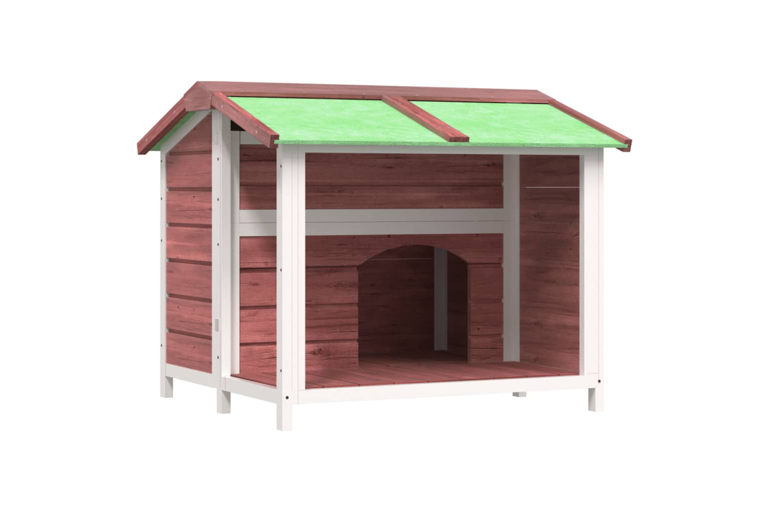 vidaXL 172266 Dog Kennel Mocha 96x87x80.5cm Solid Wood Pine