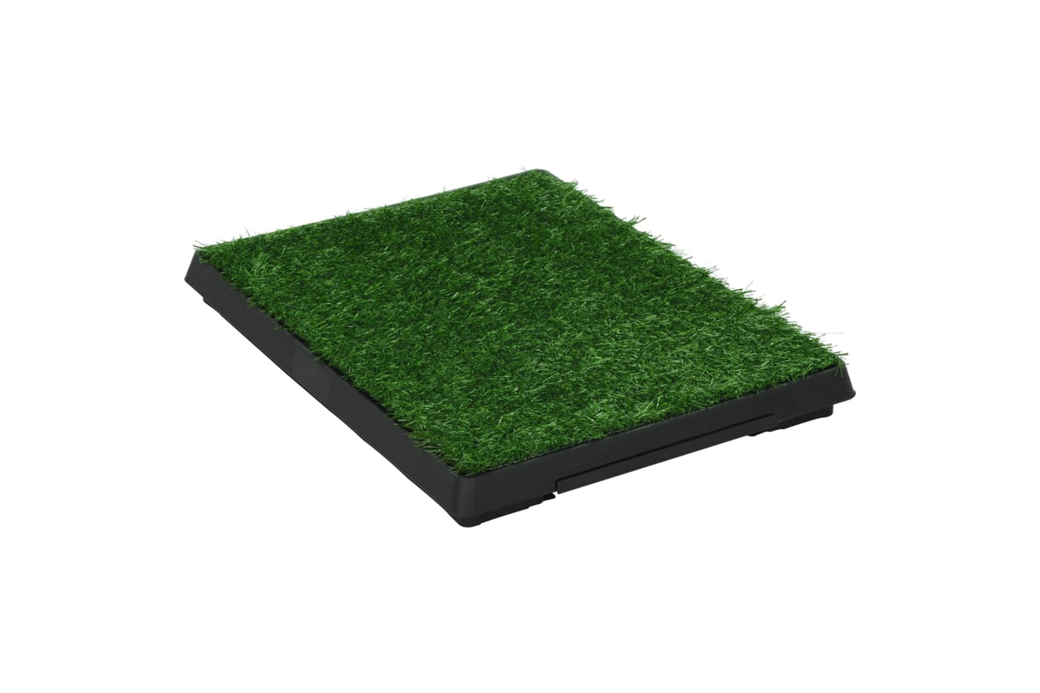 vidaXL 170766 Pet Toilet With Tray & Faux Turf Green 63x50x7cm Wc