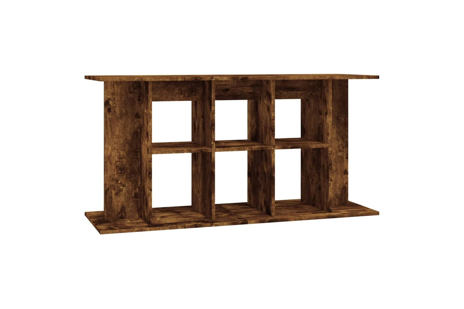 vidaXL 833596 Aquarium Stand Smoked Oak 120x40x60cm Engineered Wood