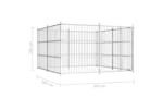 Vidaxl 144624 Outdoor Dog Kennel 300x300x185 Cm