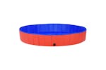 Vidaxl 92600 Foldable Dog Swimming Pool Red 200x30 Cm Pvc