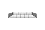 Vidaxl 3124653 Outdoor Dog Kennel Steel 65.86 M2