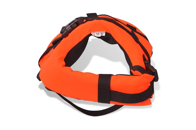 Vidaxl 91139 Dog Rescue Vest M Orange