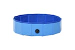 Vidaxl 170825 Foldable Dog Swimming Pool Blue 80x20 Cm Pvc