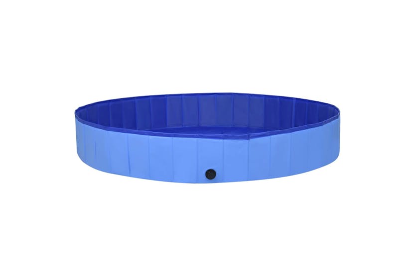 Vidaxl 92603 Foldable Dog Swimming Pool Blue 300x40 Cm Pvc