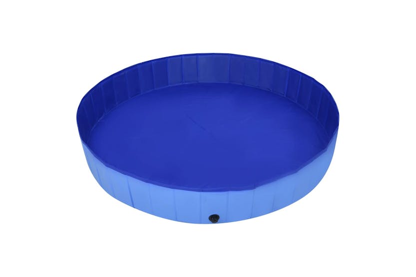Vidaxl 92603 Foldable Dog Swimming Pool Blue 300x40 Cm Pvc