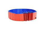 Vidaxl 92600 Foldable Dog Swimming Pool Red 200x30 Cm Pvc