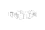 Vidaxl 3082242 Dog Kennel Black 37.51 M2 Steel