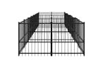 Vidaxl 3124666 Outdoor Dog Kennel Steel 15.02 M2