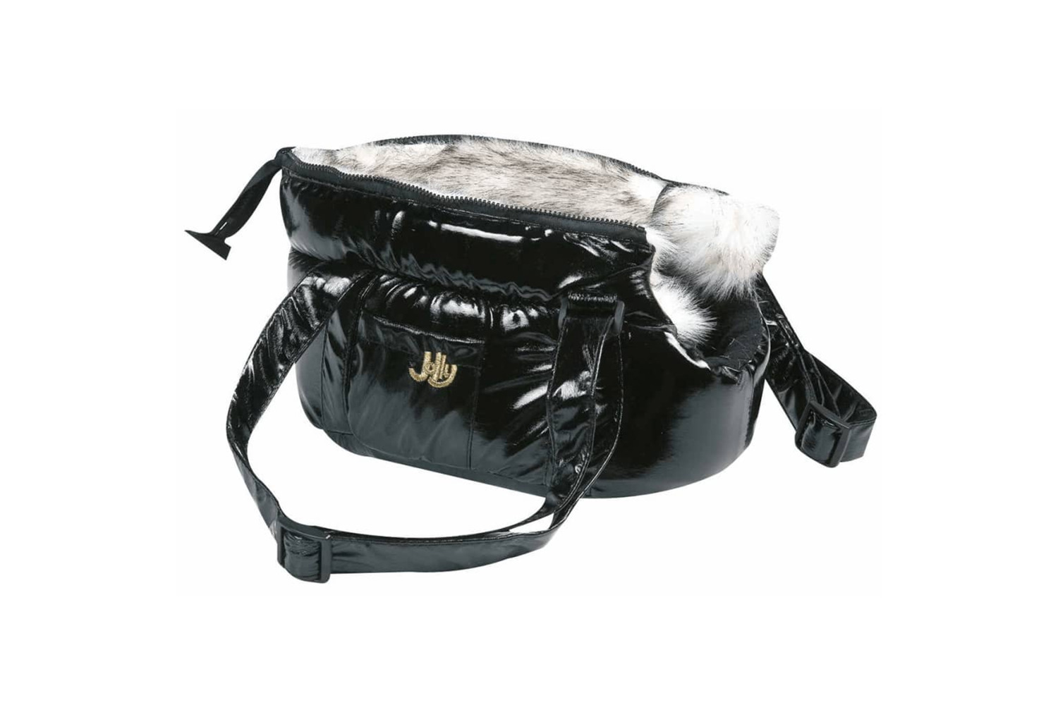 Flamingo 417632 Pet Carrying Bag Lola Black 32x17x42 Cm