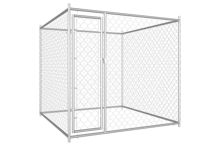 Vidaxl 145027 Outdoor Dog Kennel 193x193x185 Cm