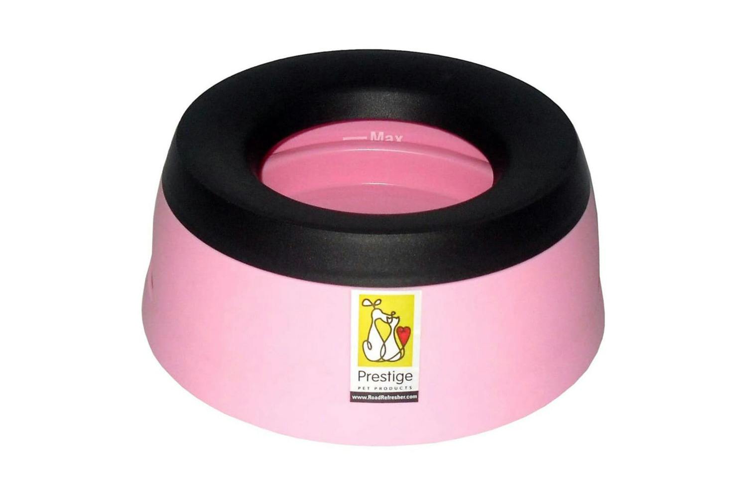 Road Refresher 433859 Non-spill Pet Water Bowl Large Pink